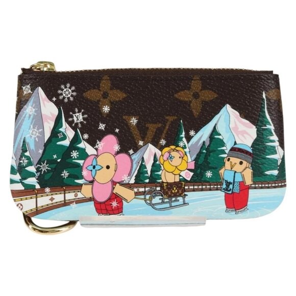 LOUIS VUITTON Vivienne Ice Skating Pochette Cles Coin Purse M82620 Auth 131842M - Picture 2 of 16